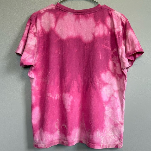OBEY Graphic Tee Shirt Short Sleeve Pink Large - Picture 2 of 9
